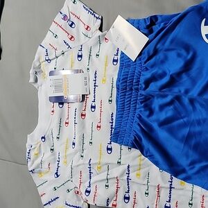 Brand new champion 2 piece boys set 12m